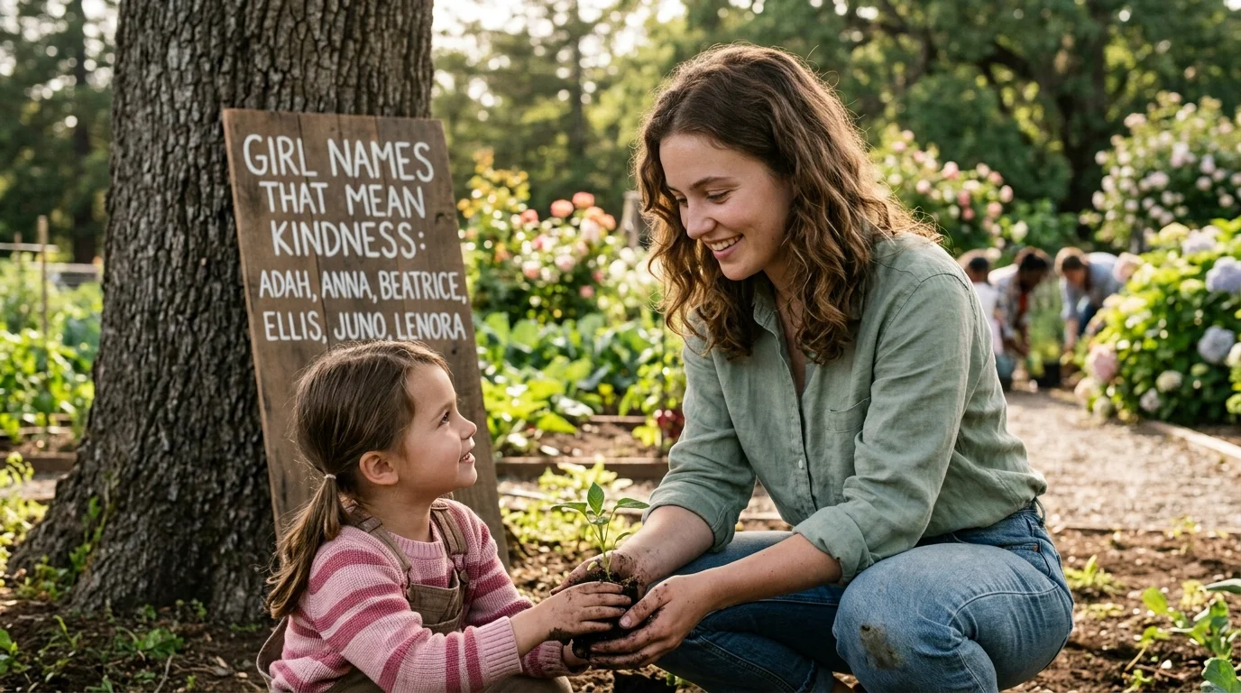 Cute Girl Names That Represent Kindness