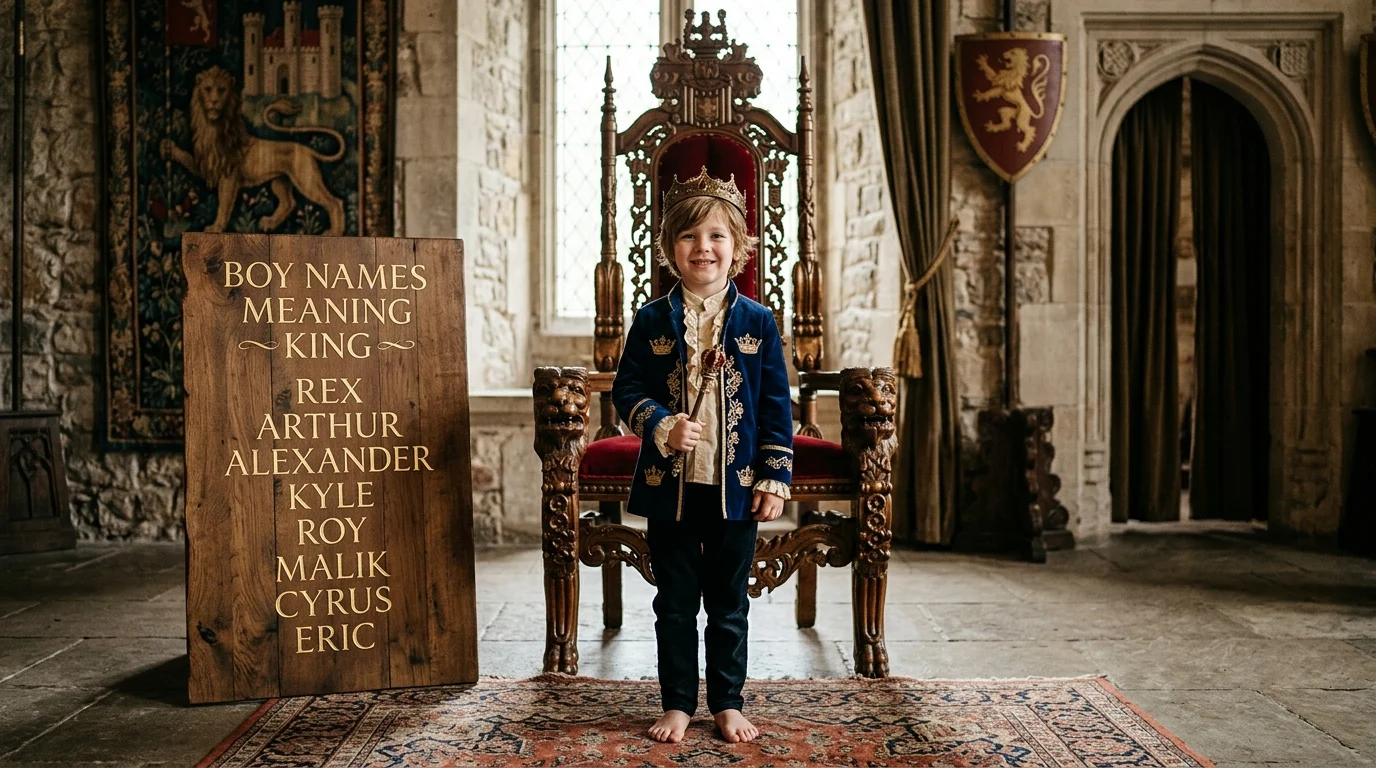 Mythological Boy Names Connected to Kingship