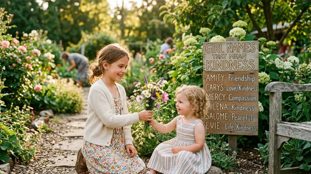girl names that mean kindness