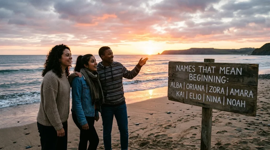 names that mean beginning