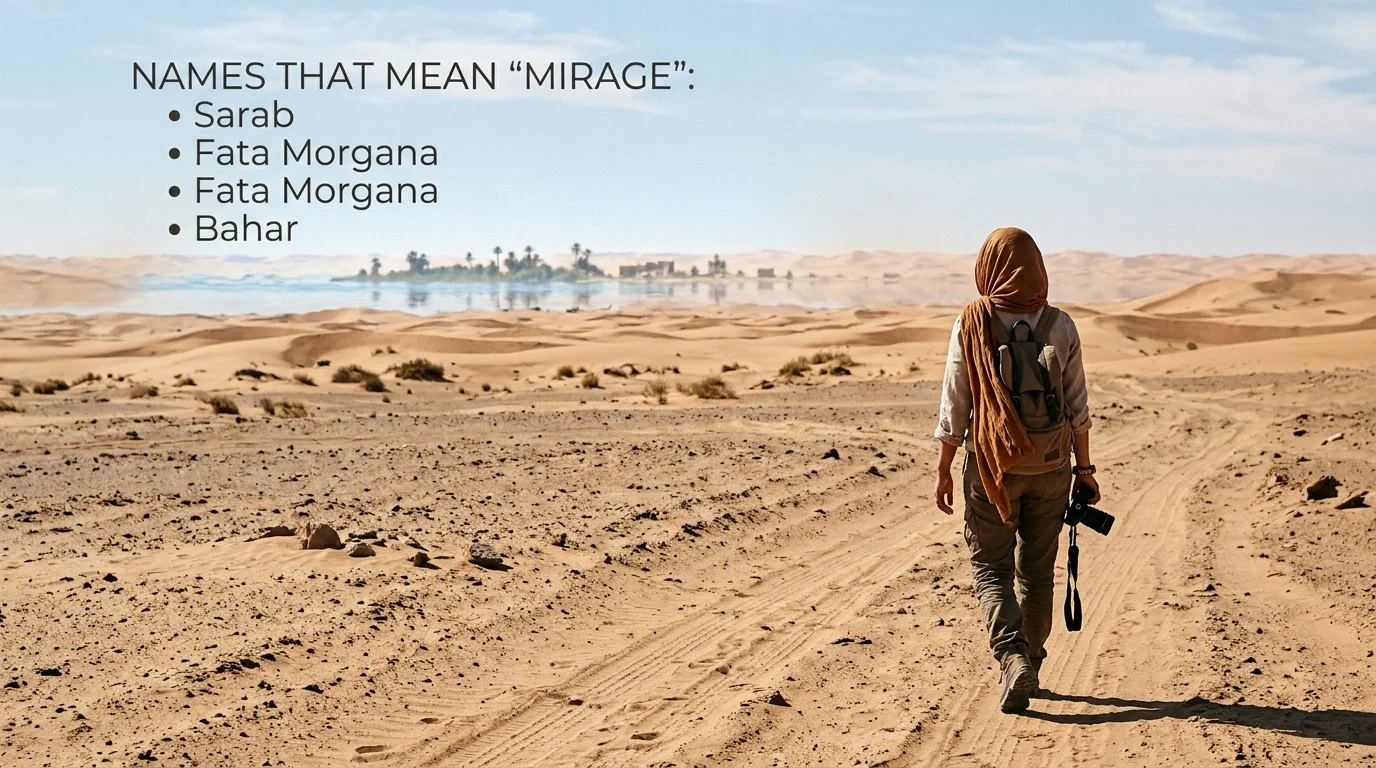 Boy Names Inspired by Mirage and Illusion