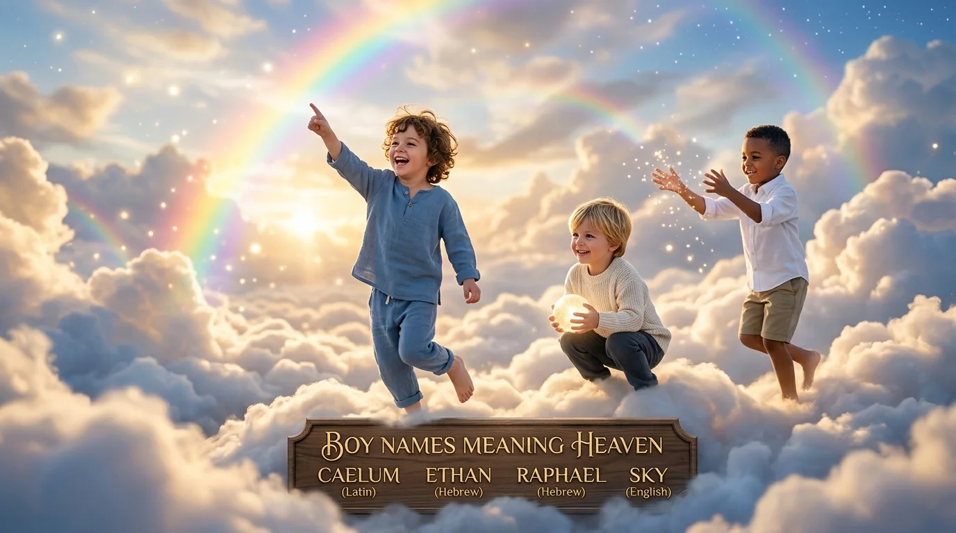 Celestial Boy Names Inspired by Stars and Space