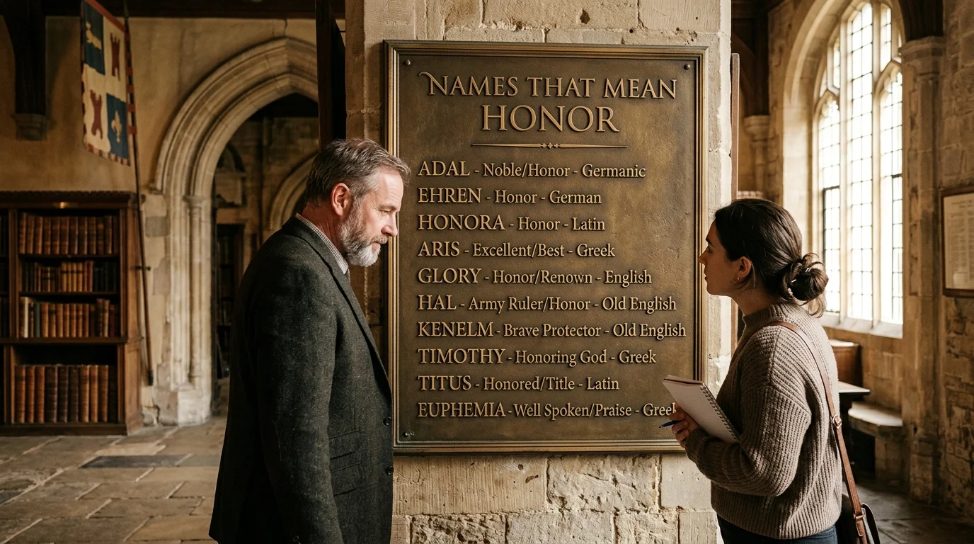Greek and Latin Names That Mean Honor
