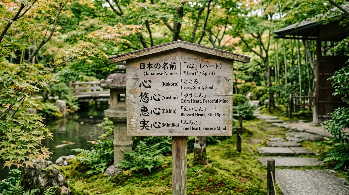 Japanese Boy Names That Mean Heart, Love, or Kindness