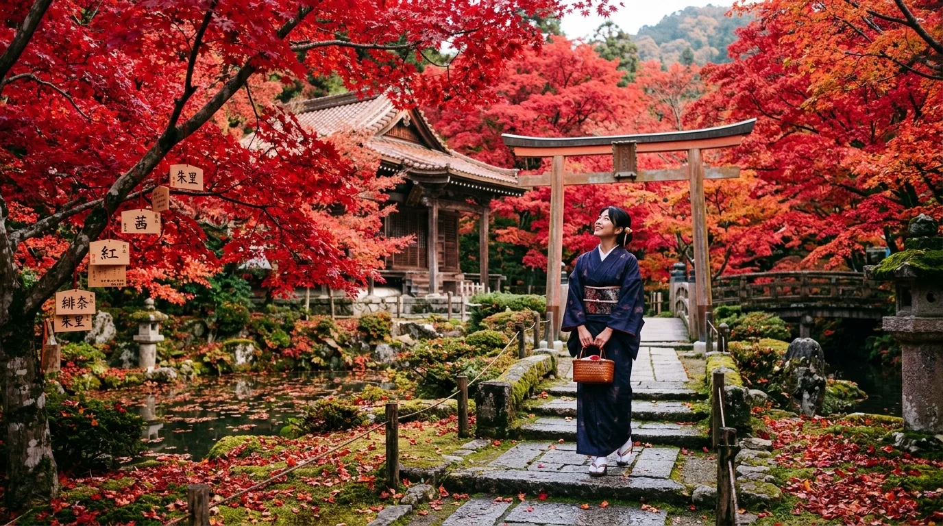 Japanese Names Inspired by Autumn Leaves