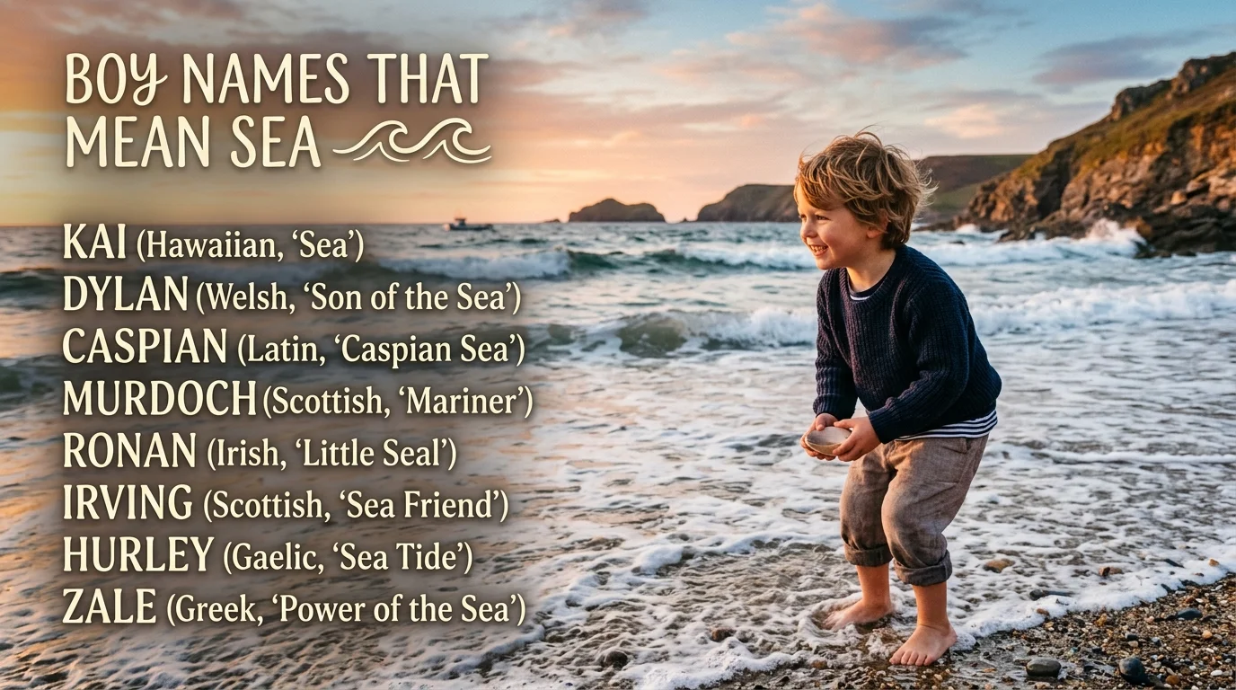 Mythological Boy Names Connected With the Sea