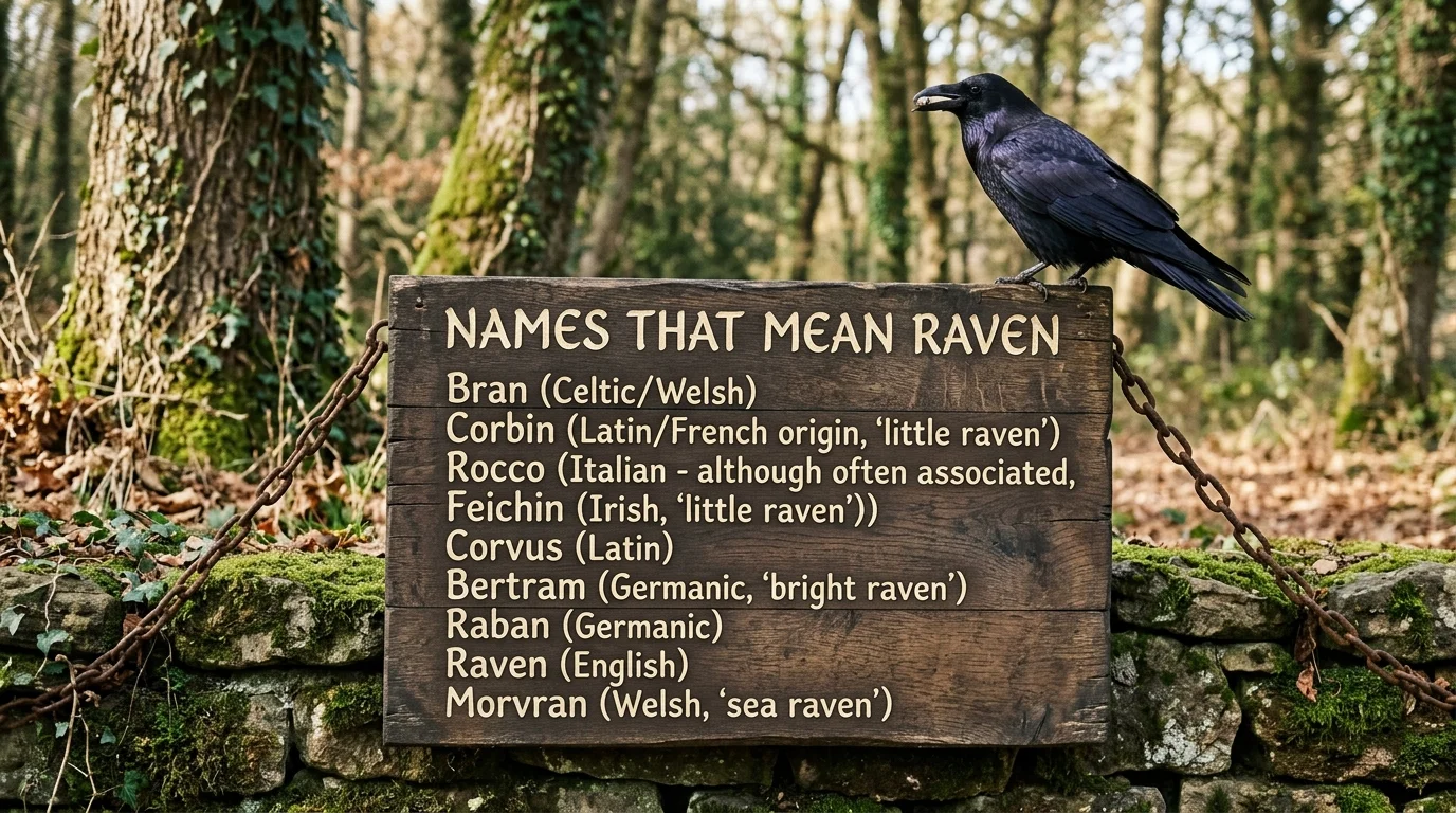 Mythological Names Connected With Ravens