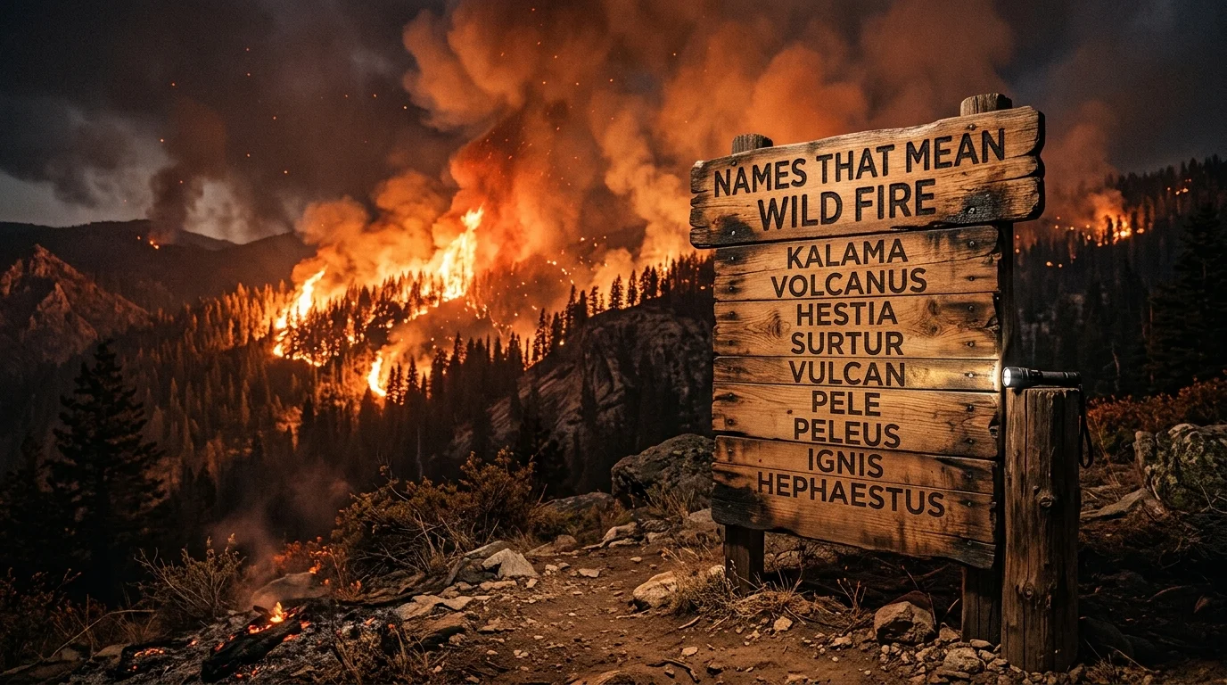 Names Inspired by Wildfire and Nature