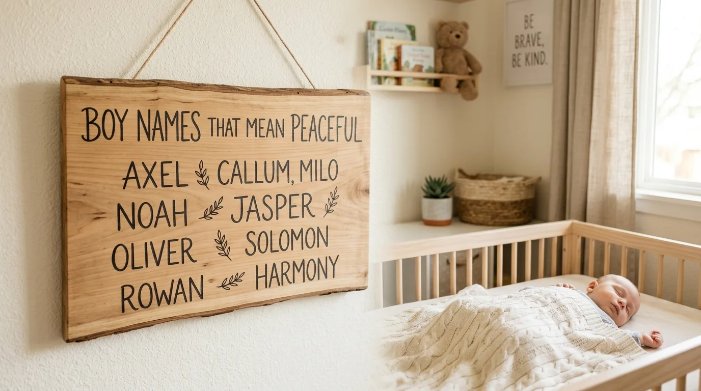 Rare Boy Names That Mean Peaceful