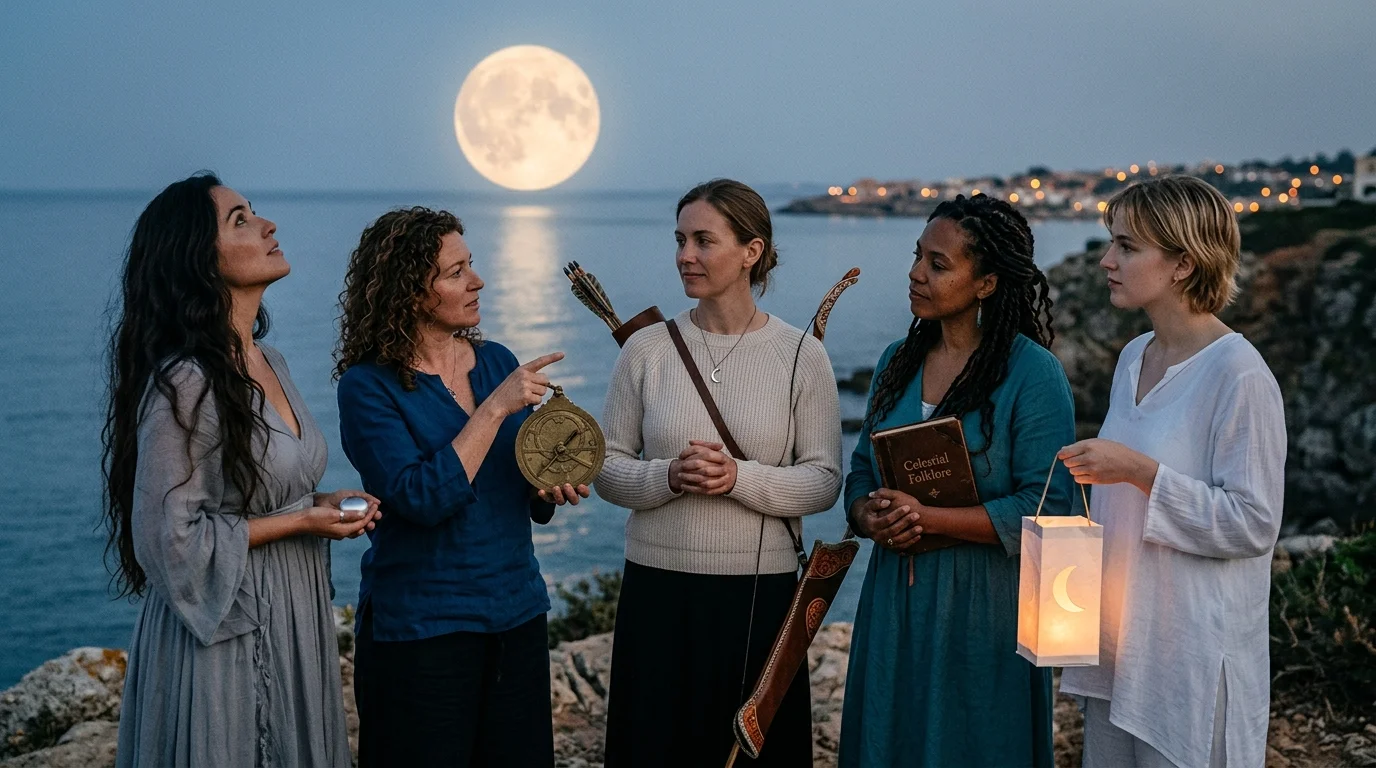 Rare Female Names Inspired by the Moon