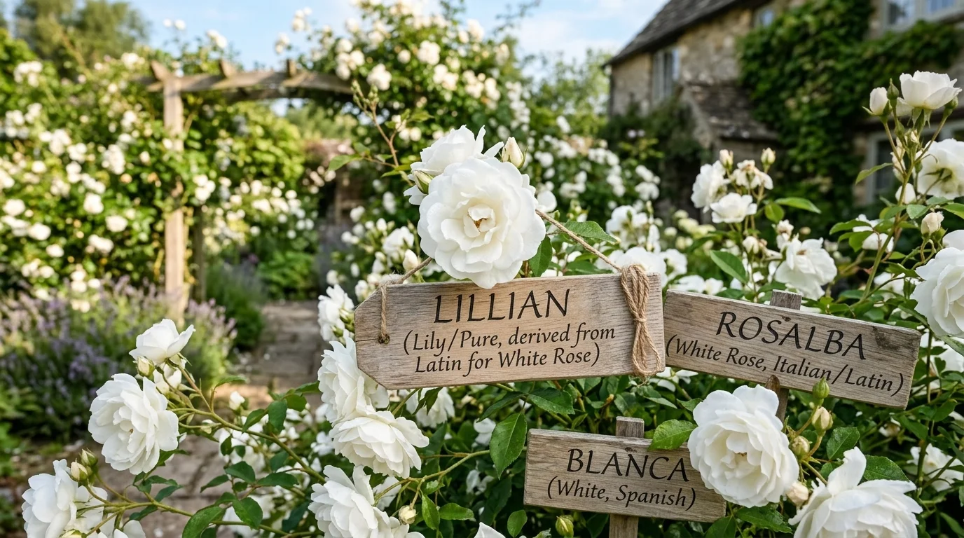 Romantic Names Inspired by Roses and Love