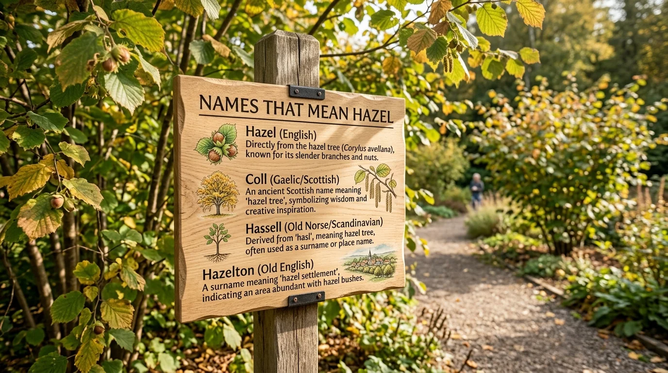 Unisex Names Inspired by Hazel