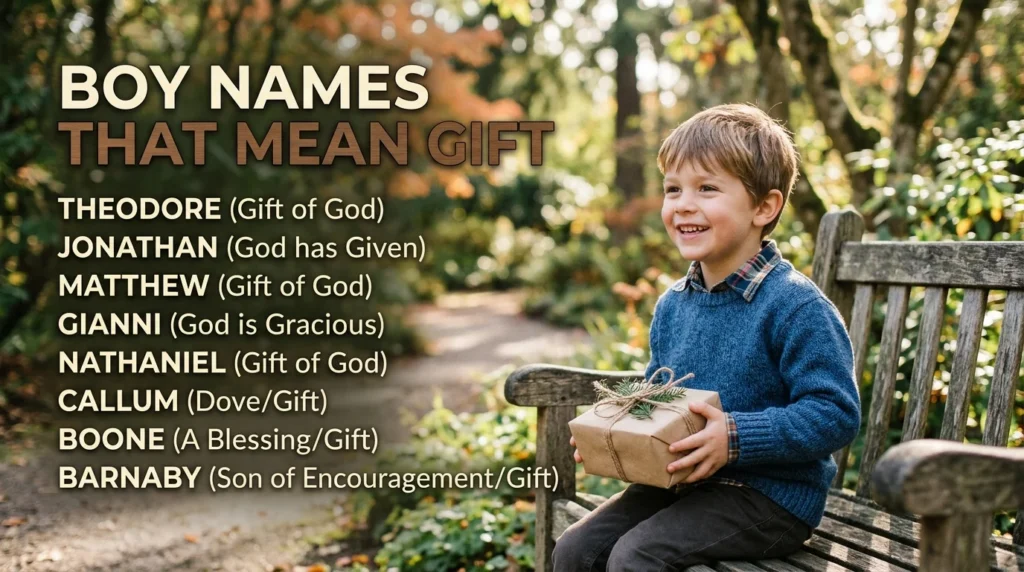 boy names that mean gift