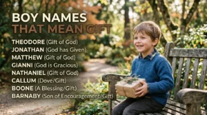 boy names that mean gift