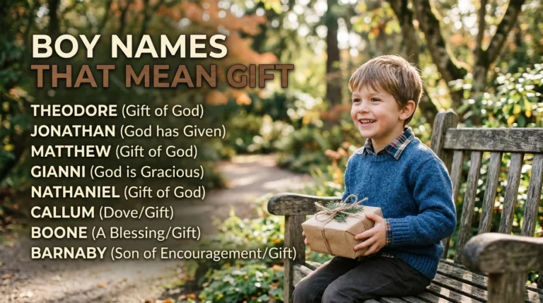 boy names that mean gift