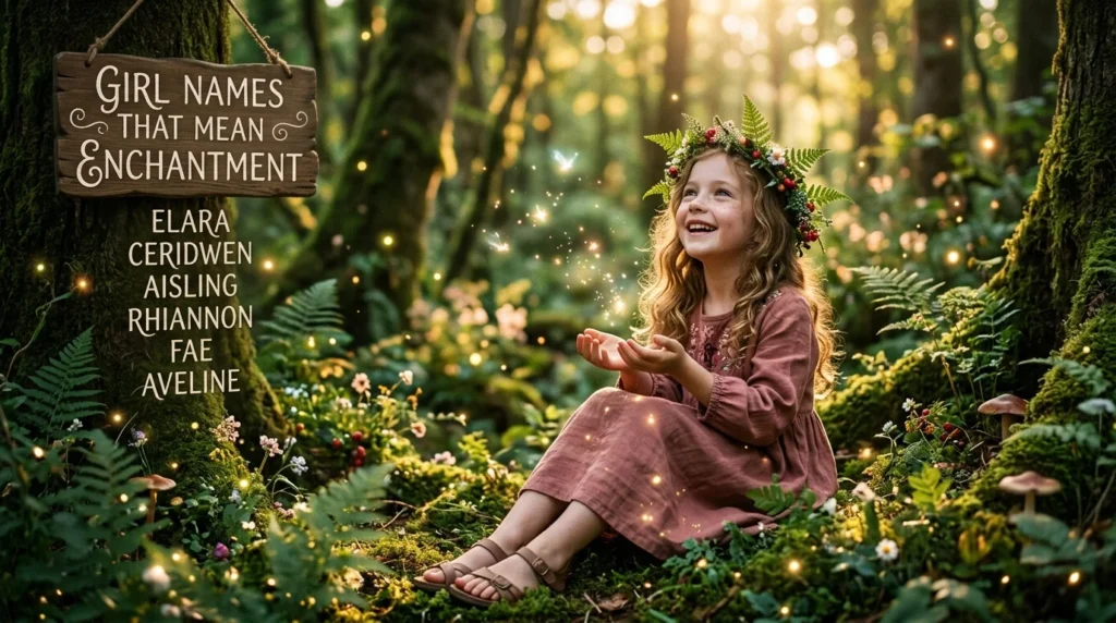 girl names that mean enchantment