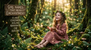 girl names that mean enchantment