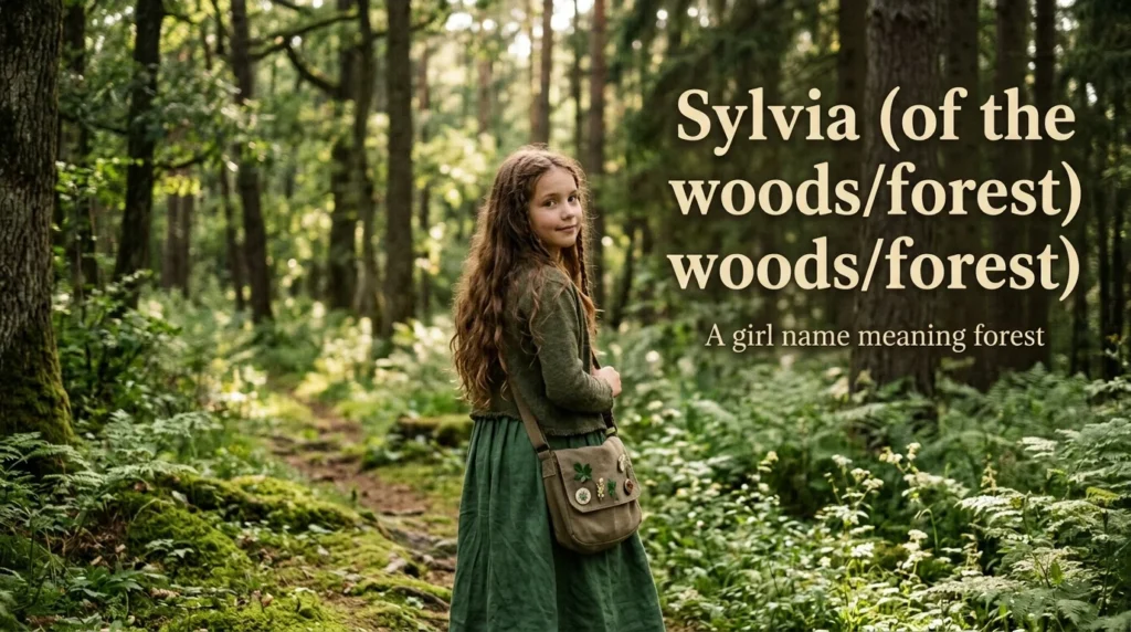 girl names that mean forest