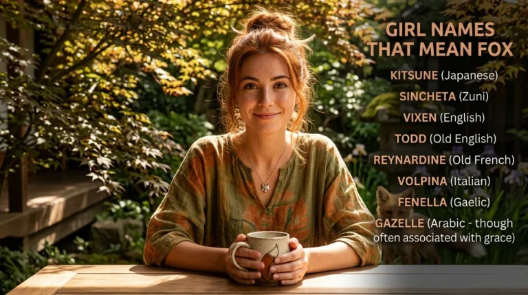 girl names that mean fox