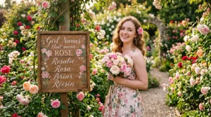 girl names that mean rose