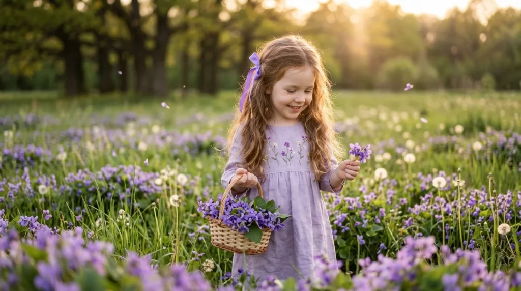 girl names that mean violet