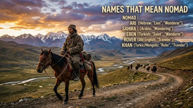 names that mean nomad