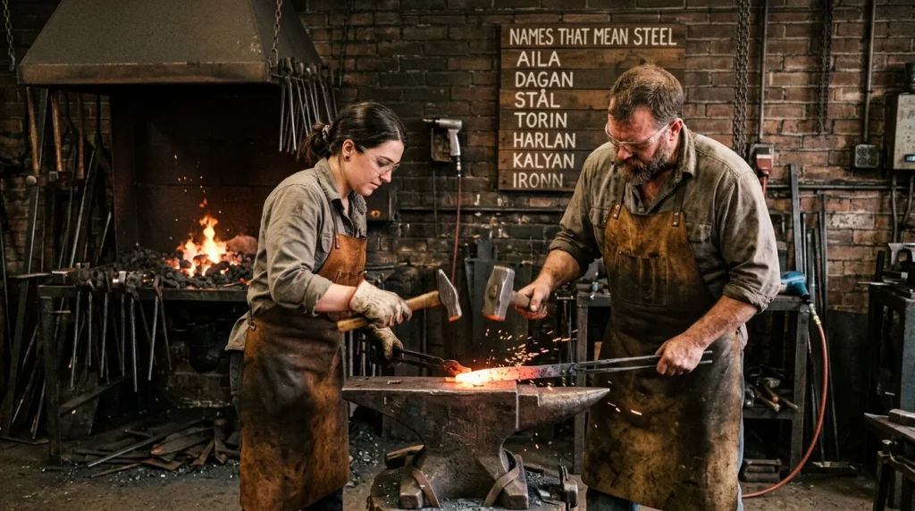 names that mean steel