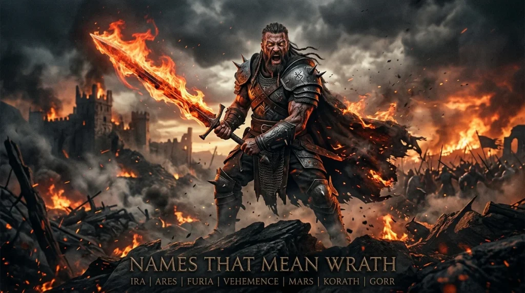 names that mean wrath