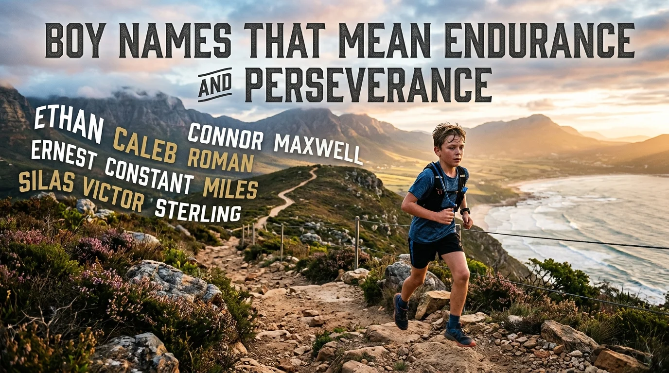 Boy Names That Mean Endurance