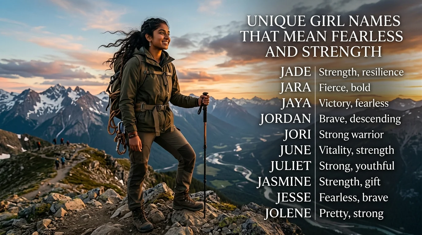 Brave Girl Names Unique