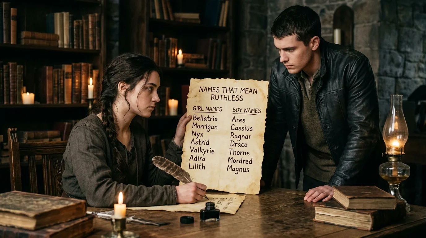 Girl Names That Mean Ruthless