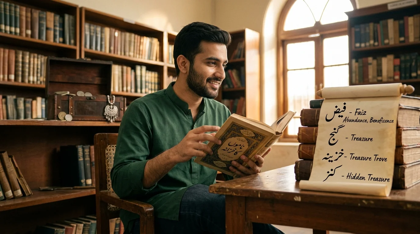 Male Names That Mean Treasure in Urdu