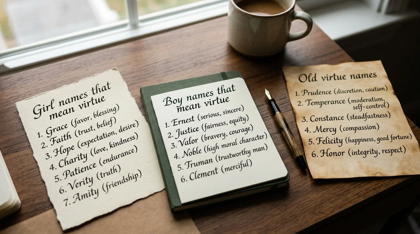 Names That Mean Wisdom and Moral Excellence