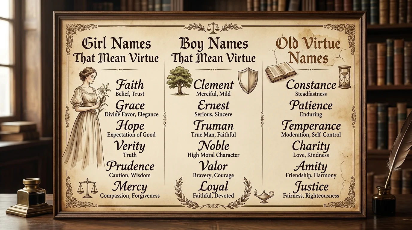 Old Virtue Names