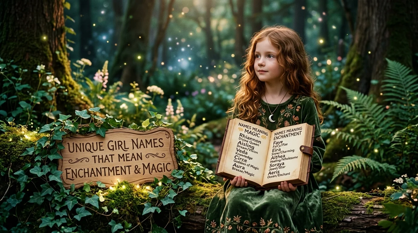 Unique Girl Names That Mean Enchantment