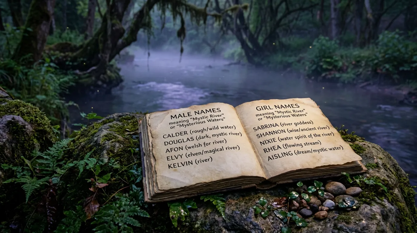 Boy Names Inspired by a Mystic River