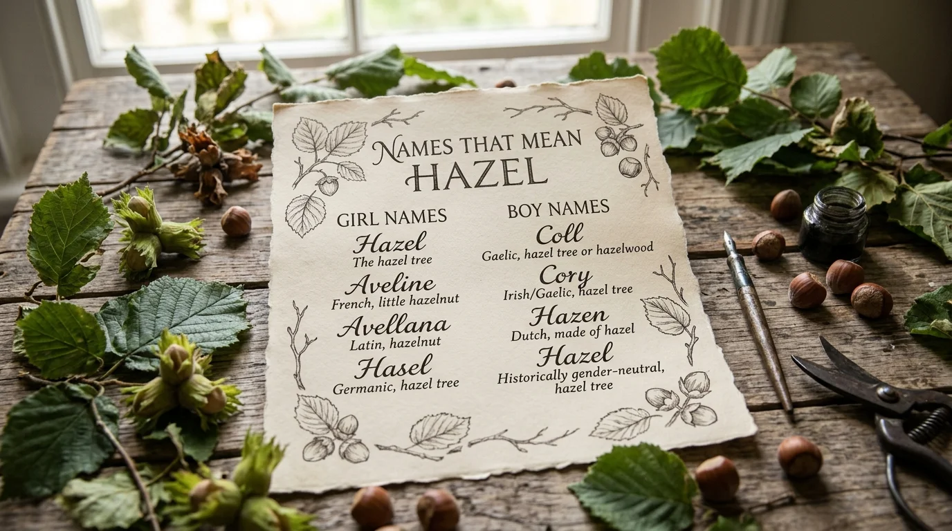 Cute Hazel-Inspired Names