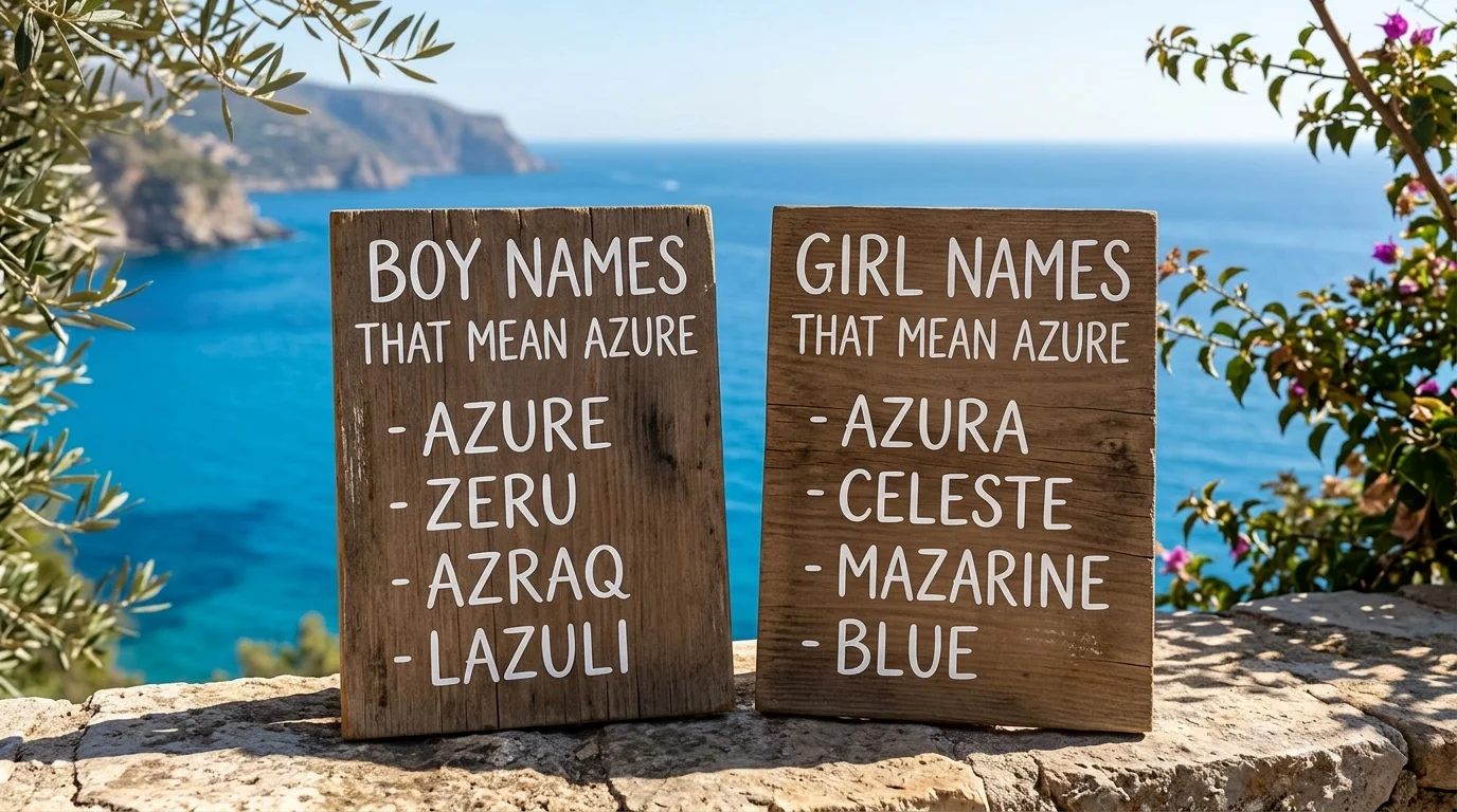Exotic Names That Mean Blue