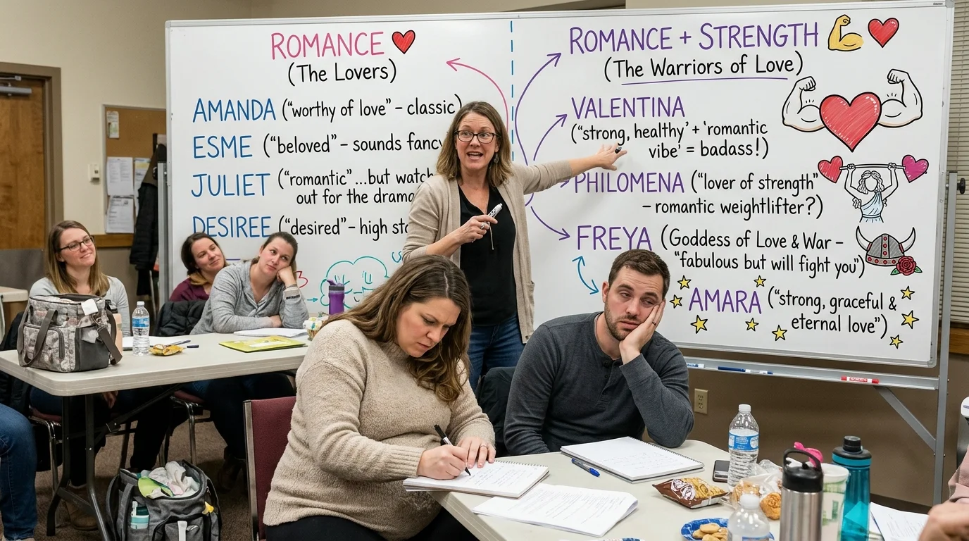 Female Names Inspired by Roses and Romance