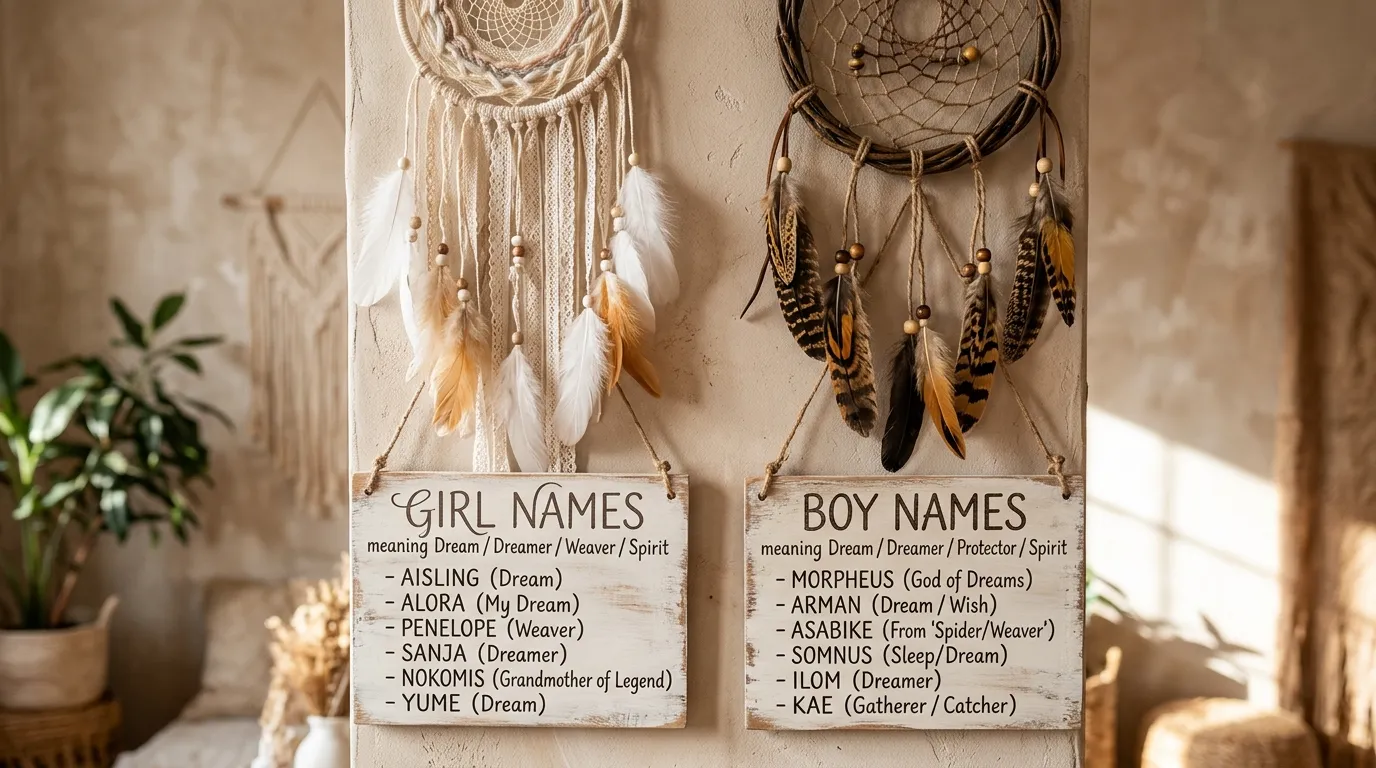 Gender-Neutral Names That Feel Like a Dream Catcher