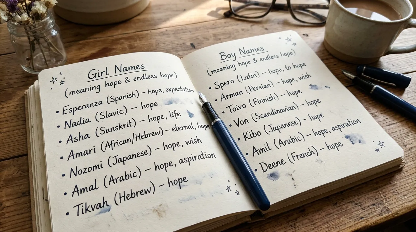 Gender-Neutral Names That Symbolize Hope