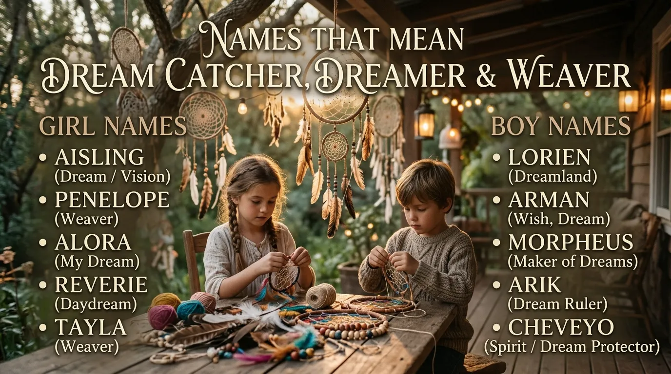 Girl Names That Mean Dream Catcher