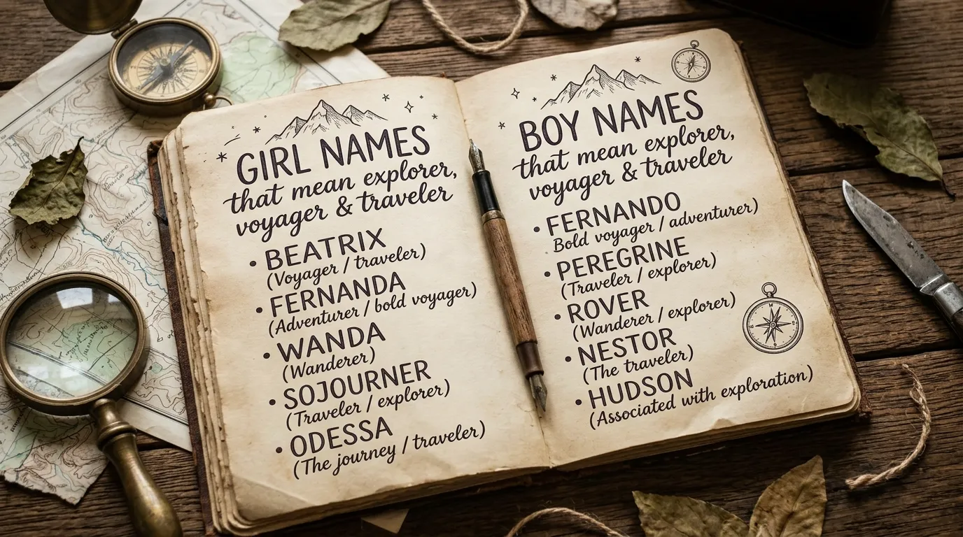 Girl Names That Mean Explorer