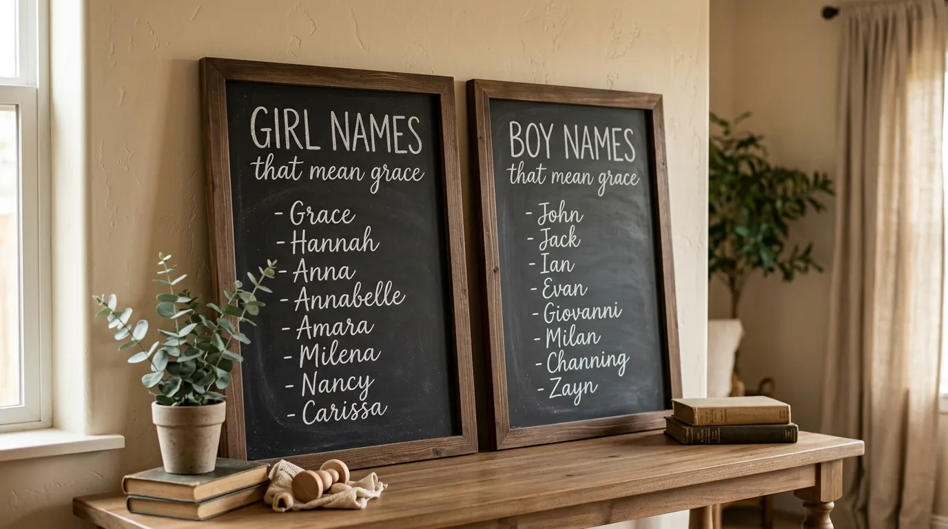 Girl Names That Mean Grace