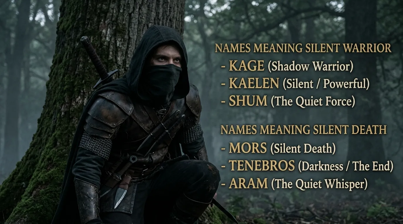 Girl Names With Silent Warrior Energy