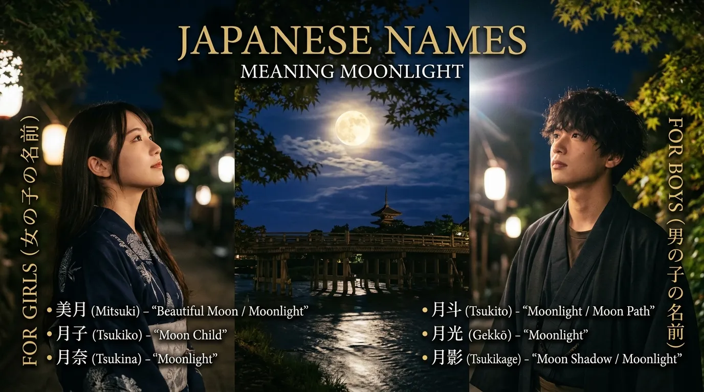 Japanese Names Inspired by the Night Sky