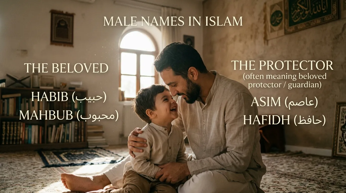 Male Names That Mean Beloved in Islam