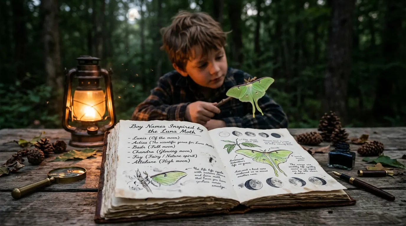 Male Names That Mean Luna Moth