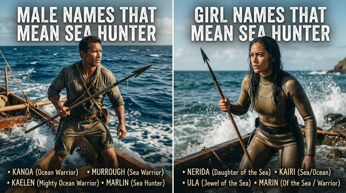 Male Names That Mean Sea Hunter