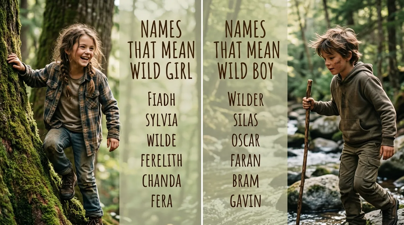 Modern Names With a Wild Spirit